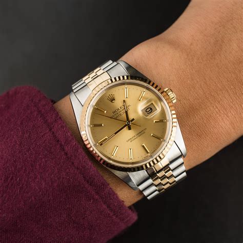 16233 rolex datejust|Rolex Datejust 16233 review.